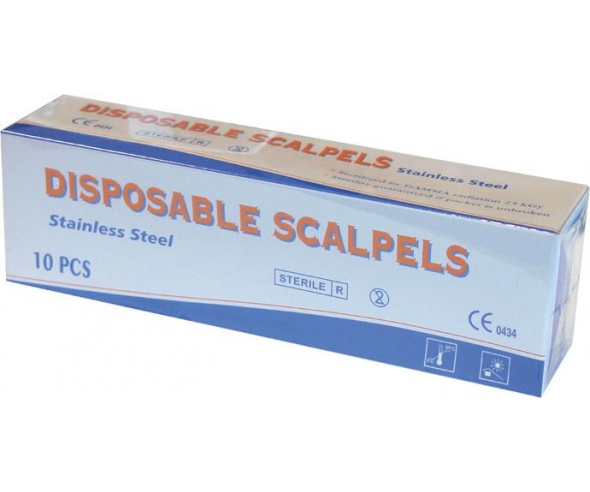 Scalpels - pack of 10