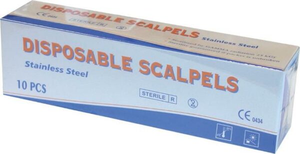 Scalpels - pack of 10