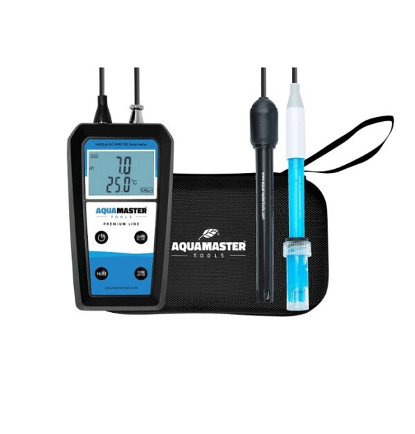 AquaMaster Tools H600 Pro Handheld Meter - pH, EC, TDS, PPM, Temp
